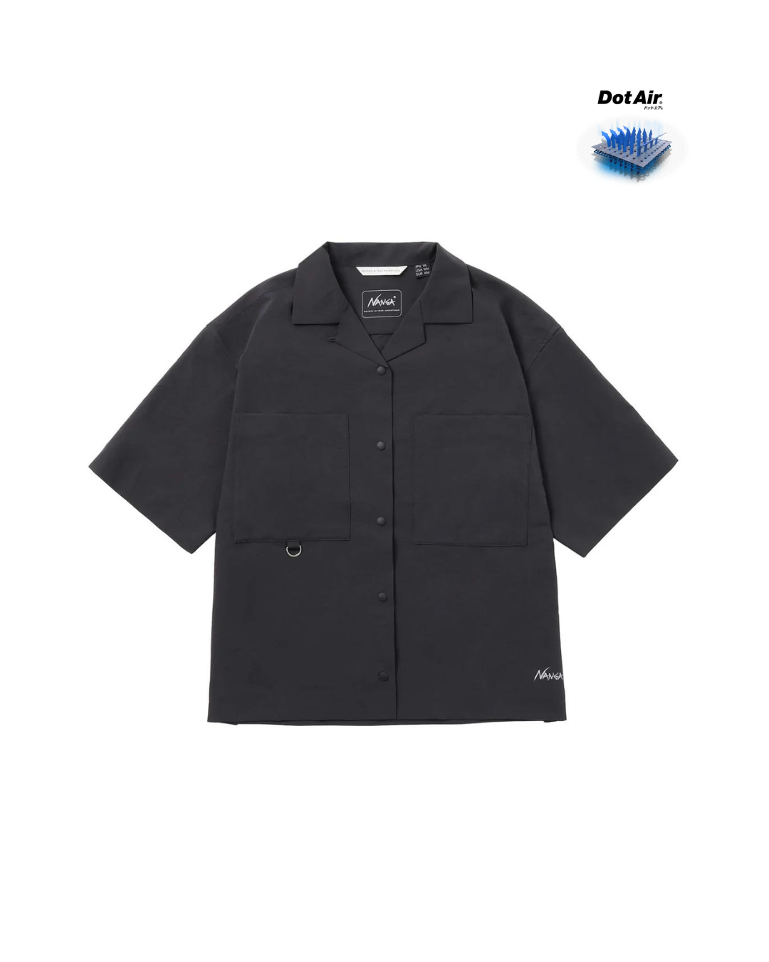 NANGA ナンガ / DOT AIR® COMFY S/S SHIRT W ドットエア コンフィー ショートスリーブシャツ (ウィメンズ)