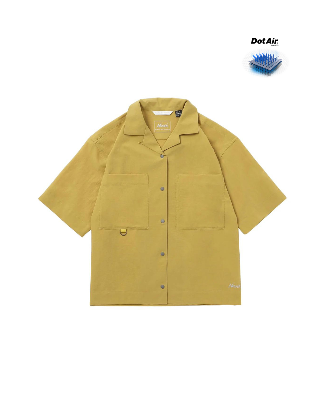 NANGA ナンガ / DOT AIR® COMFY S/S SHIRT W ドットエア コンフィー ショートスリーブシャツ (ウィメンズ)