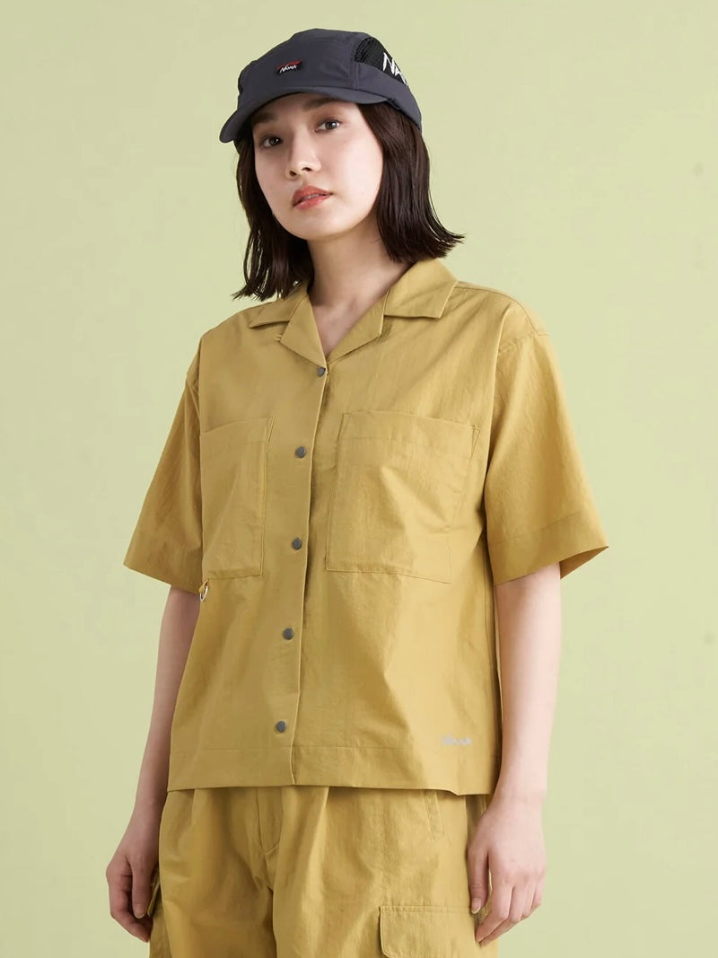 NANGA ナンガ / DOT AIR® COMFY S/S SHIRT W ドットエア コンフィー ショートスリーブシャツ (ウィメンズ)