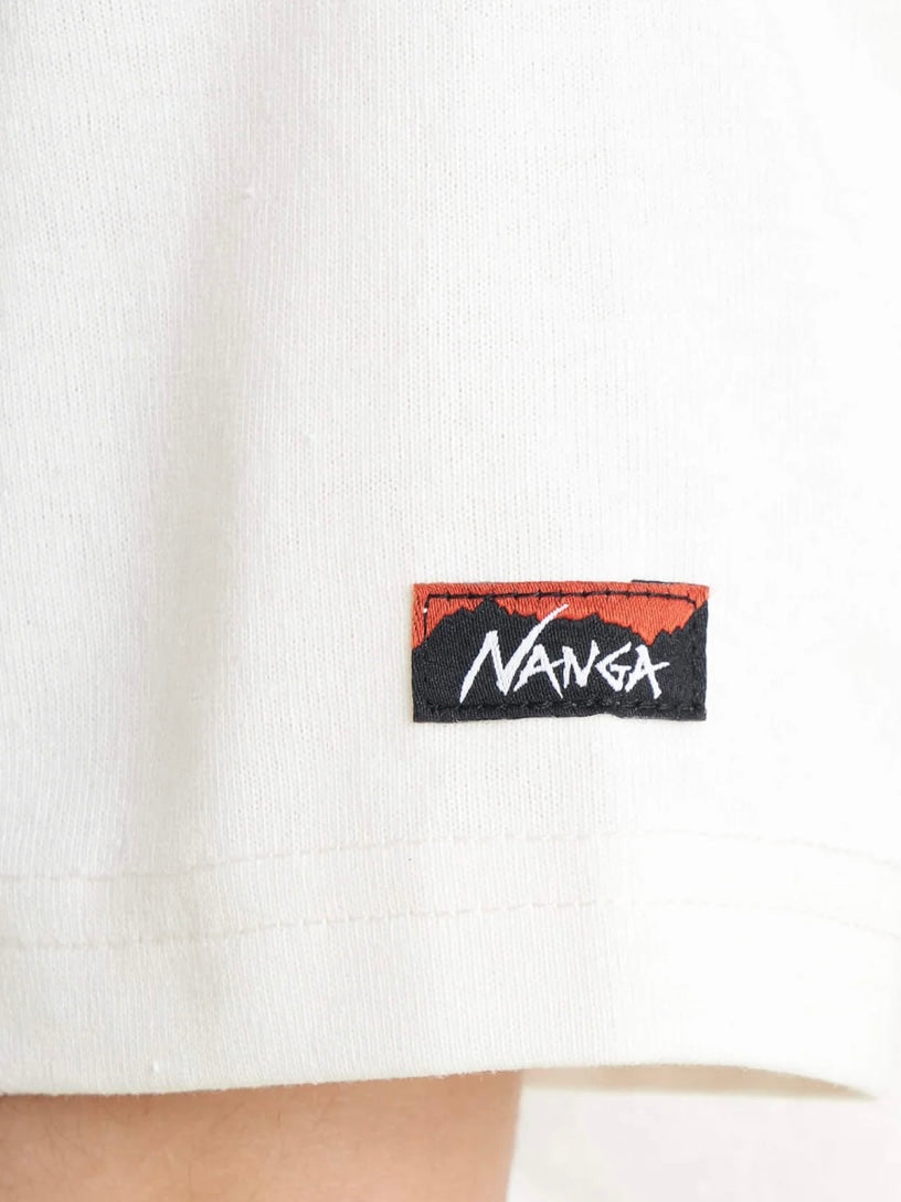 NANGA ナンガ / ECO HYBRID CAMPING MANNERS PEG&ROPE KIDS TEE / エコハイブリッド キャンピングマナー ペグ&ロープ キッズティー