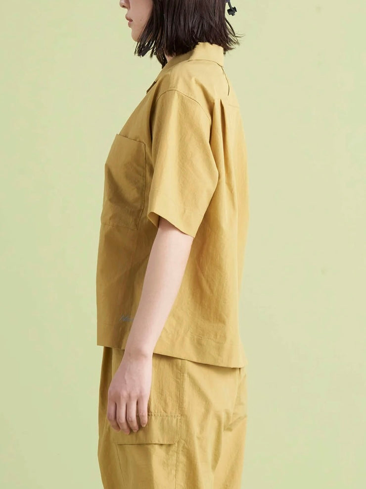 NANGA ナンガ / DOT AIR® COMFY S/S SHIRT W ドットエア コンフィー ショートスリーブシャツ (ウィメンズ)