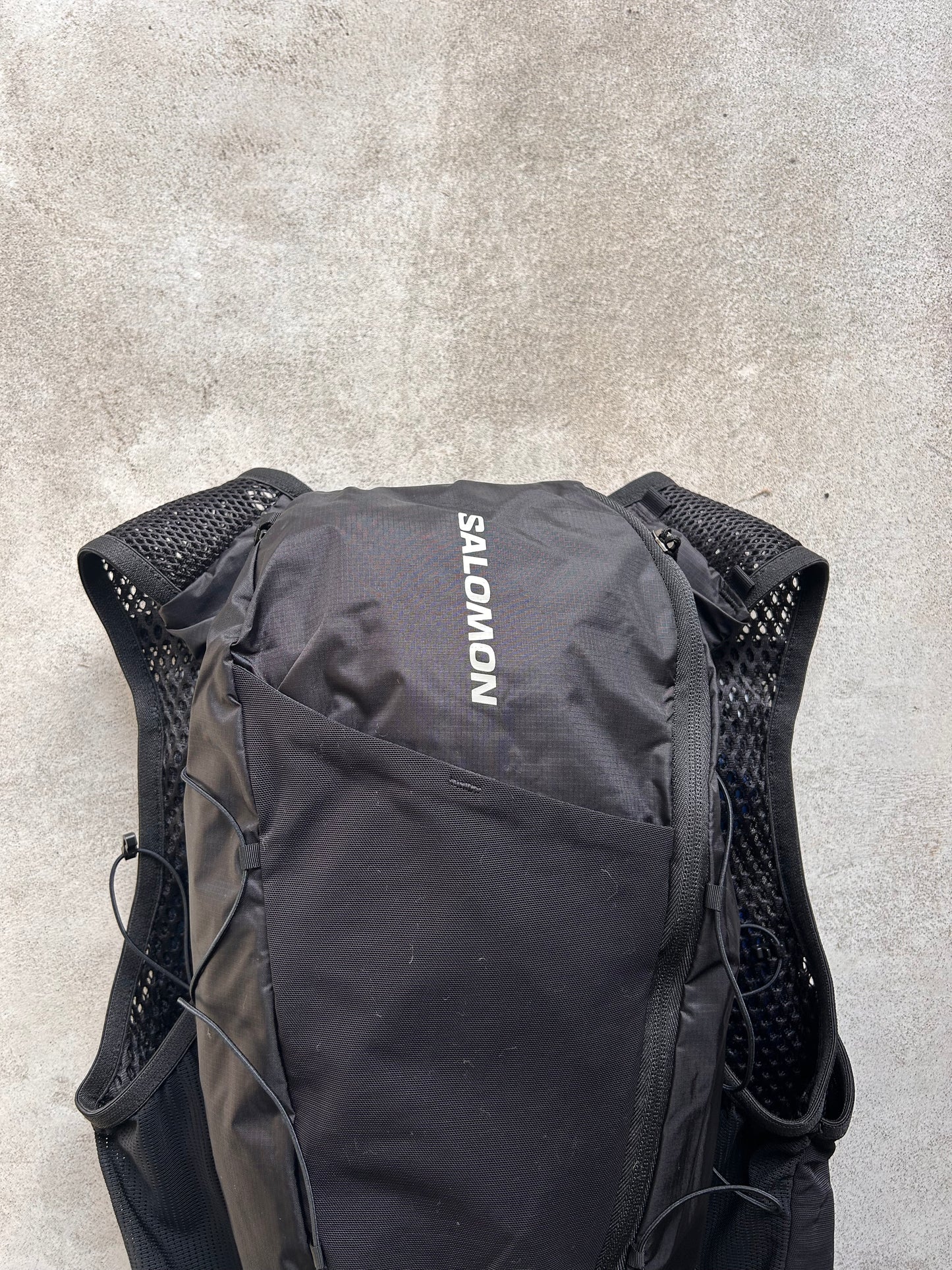 SALOMON サロモン / ACTIVE SKIN 12 WITH FLASK アクティブ スキン 12 ウィズ フラスク ブラック