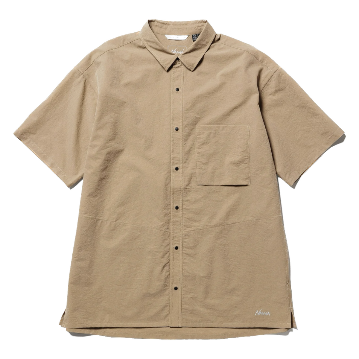 ナンガ / Air Cloth Comfy S/S Shirt エアクロスコンフィーS/Sシャツ