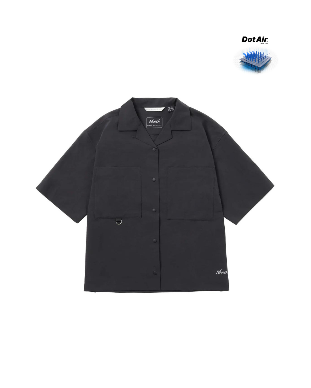 【SALE】NANGA ナンガ / DOT AIR® COMFY S/S SHIRT W ドットエア コンフィー ショートスリーブシャツ (ウィメンズ)