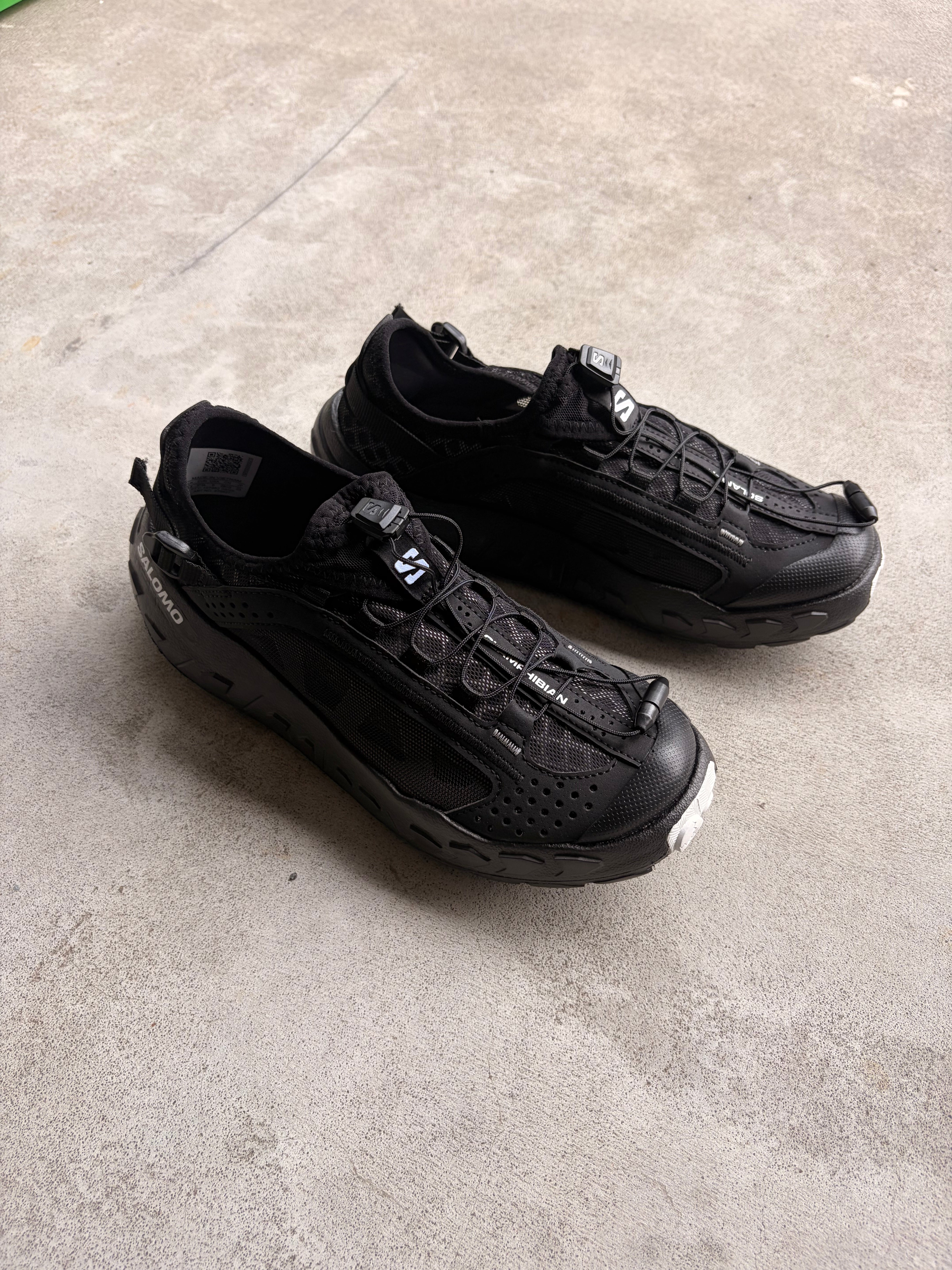 SALOMON サロモン / SOLAMPHIBIAN W ソランフィビアン W BLACK – The land