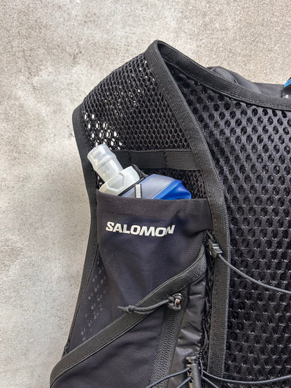 SALOMON サロモン / ACTIVE SKIN 12 WITH FLASK アクティブ スキン 12 ウィズ フラスク ブラック