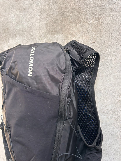 SALOMON サロモン / ACTIVE SKIN 12 WITH FLASK アクティブ スキン 12 ウィズ フラスク ブラック