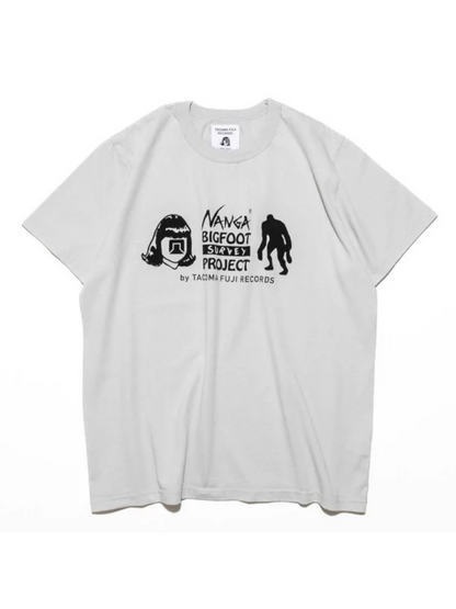 NANGA ナンガ / NANGA×TACOMA FUJI RECORDS BIGFOOT SURVEY PROJECT LOGO TEE / ナンガ×タコマフジレコード ビッグフットサーベイプロジェクト ロゴティー