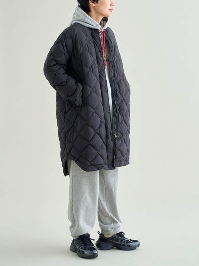 NANGA ナンガ / RIB COLLAR QUILTED DOWN COAT W(WOMEN) リブカラーキルティッド ダウンコート (ウィメンズ)