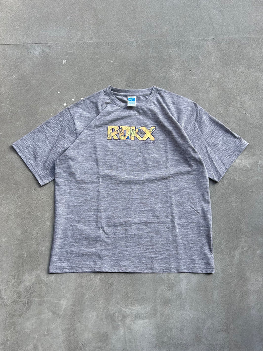 ROKX ロックス / SPIRIT LOGO TEE collab POP FIRE スピリットロゴTシャツ コラボ POP FIRE