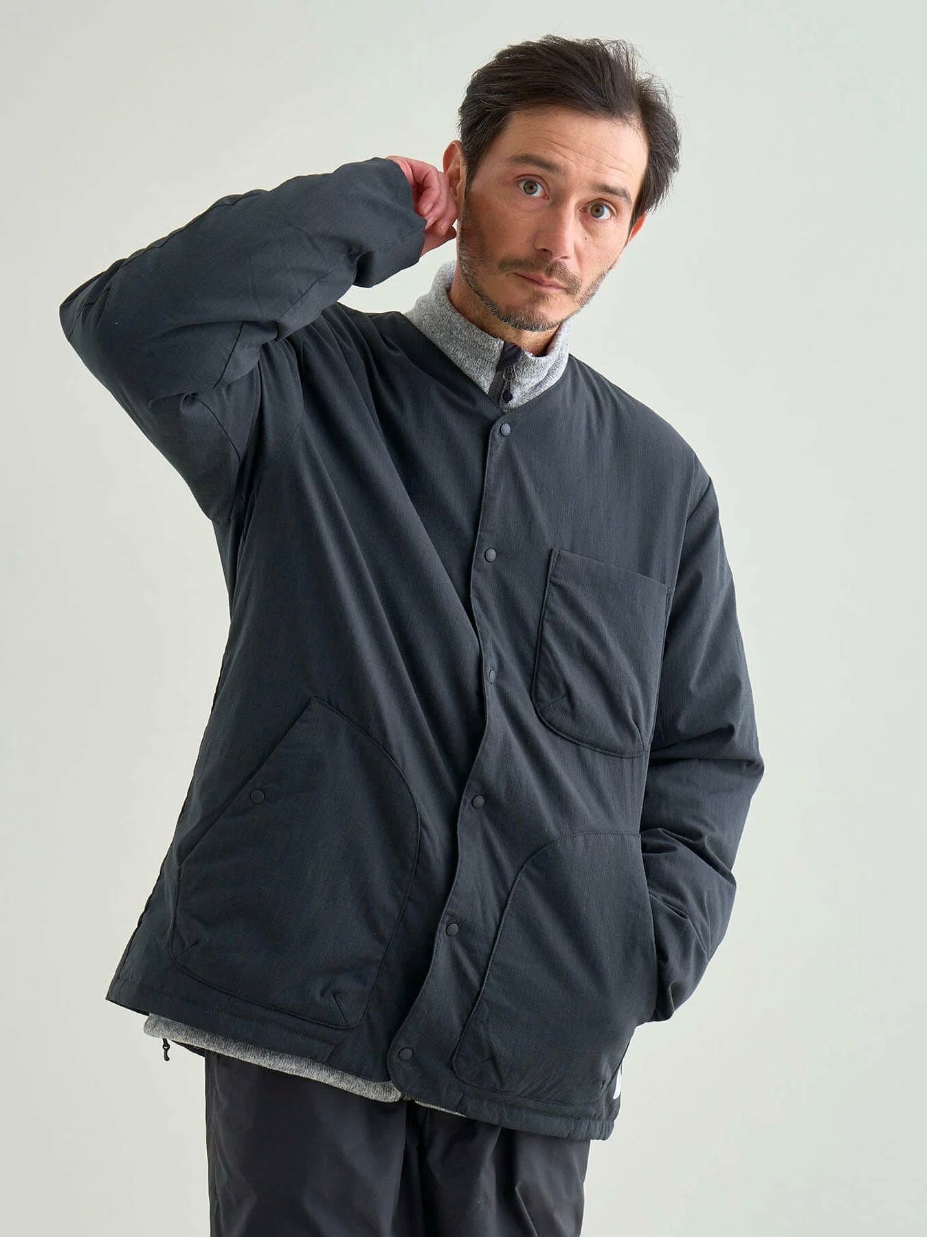 NANGA ナンガ / HINOC RIPSTOP INNER DOWN CARDIGAN(MEN)