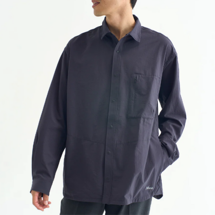 ナンガ / Air Cloth Comfy L/S Shirt エアクロスコンフィー L/Sシャツ