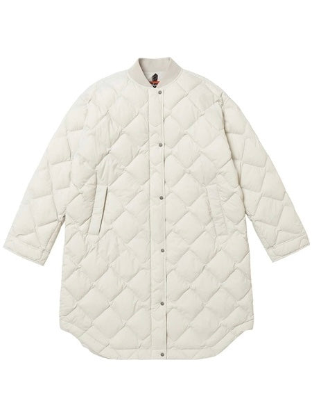 NANGA ナンガ / RIB COLLAR QUILTED DOWN COAT W(WOMEN) リブカラーキルティッド ダウンコート (ウィメンズ)