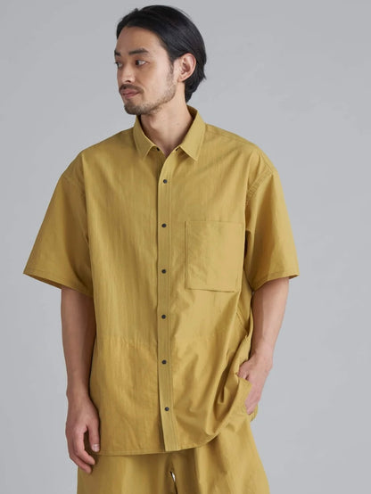 【SALE】NANGA ナンガ / DOT AIR® COMFY S/S SHIRT / ドットエア コンフィー ショートスリーブシャツ