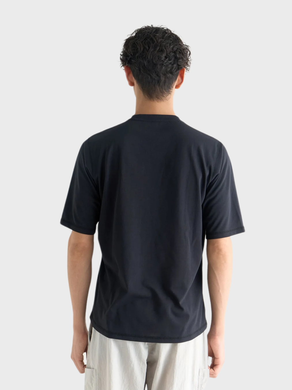 NANGA ナンガ / DRY MIX FRAME LOGO TEE ドライミックスフレームロゴティー