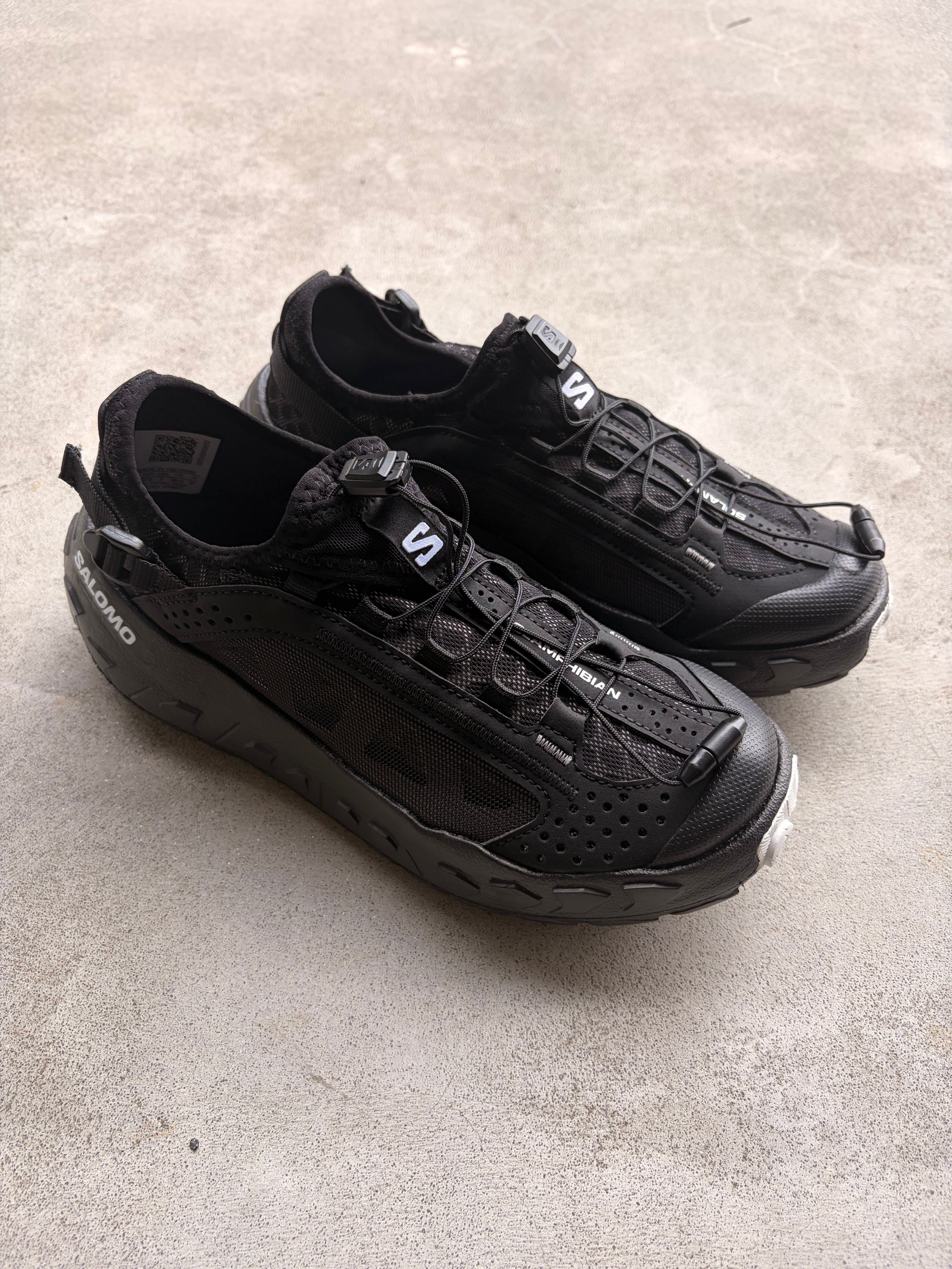 Salomon Solamphobian ソランフィビアン US9 SALOMON サロモン / SOLAMPHIBIAN W ソランフィビアン W BLACK – The land