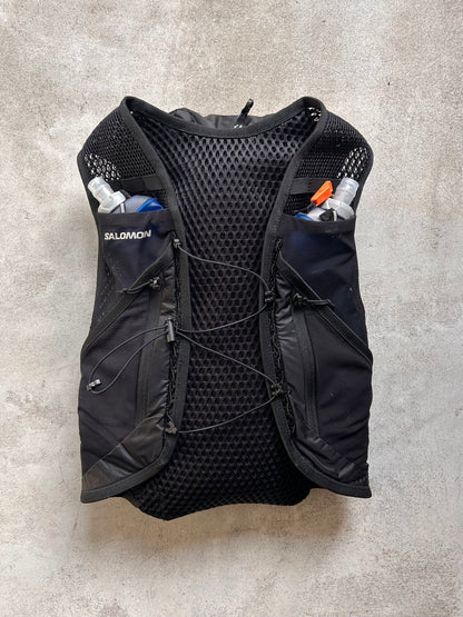 SALOMON サロモン / ACTIVE SKIN 12 WITH FLASK アクティブ スキン 12 ウィズ フラスク ブラック