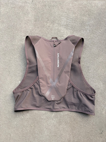 SALOMON サロモン / GRVL SKIN 4 グラベル スキン 4 IRON / SILVER CLOUD アイロンシルバークラウド