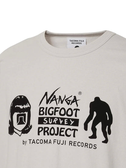 NANGA ナンガ / NANGA×TACOMA FUJI RECORDS BIGFOOT SURVEY PROJECT LOGO TEE / ナンガ×タコマフジレコード ビッグフットサーベイプロジェクト ロゴティー