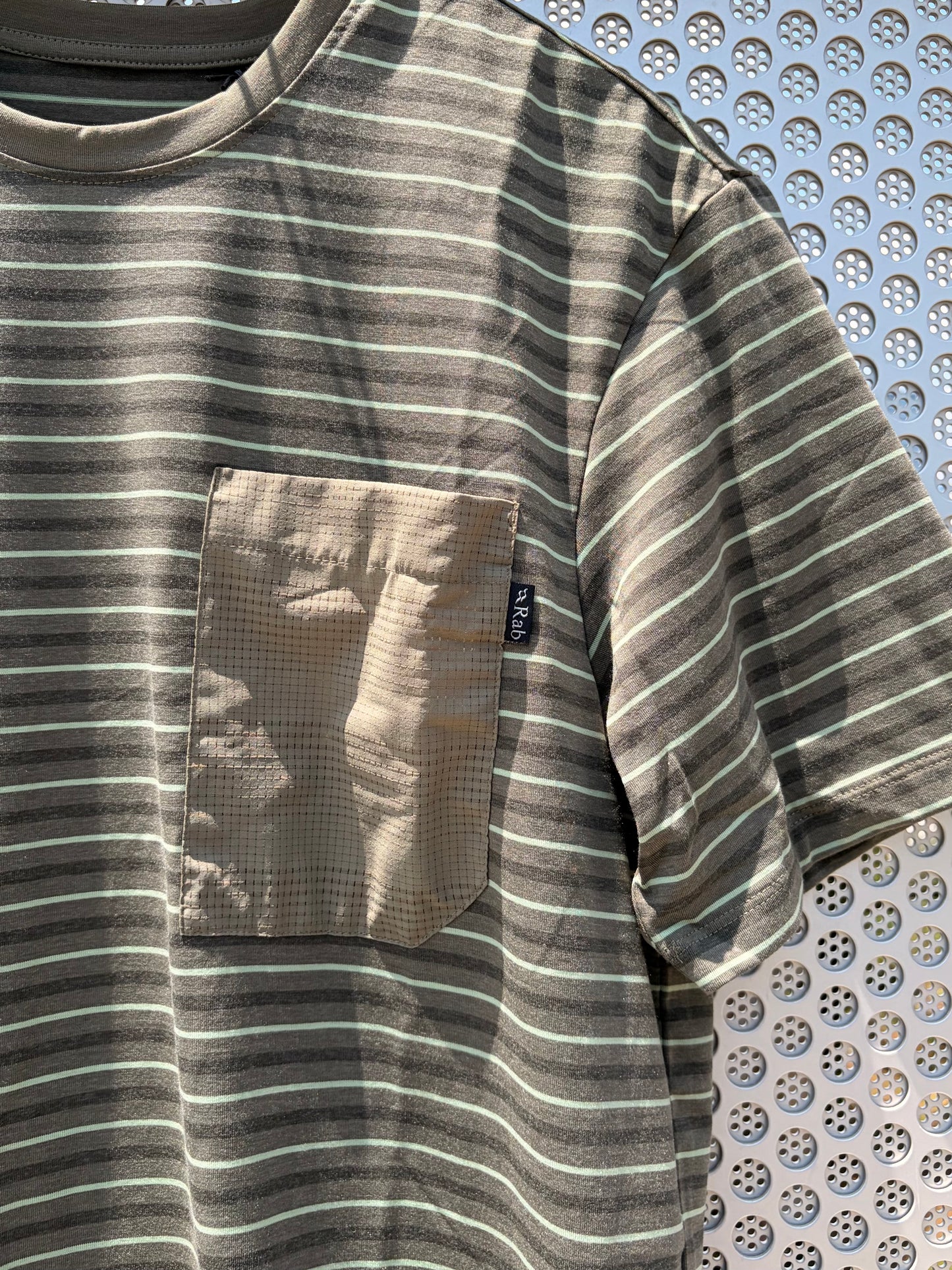 Rab ラブ / Rivelin Stripe Pocket Tee リベリン ストライプ ポケット ティー