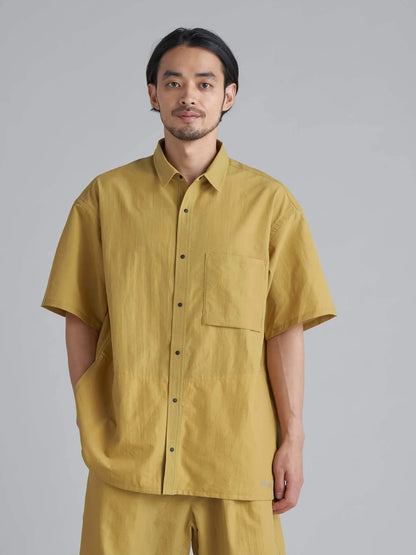 【SALE】NANGA ナンガ / DOT AIR® COMFY S/S SHIRT / ドットエア コンフィー ショートスリーブシャツ