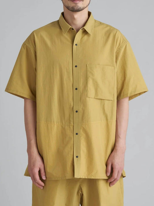 【SALE】NANGA ナンガ / DOT AIR® COMFY S/S SHIRT / ドットエア コンフィー ショートスリーブシャツ