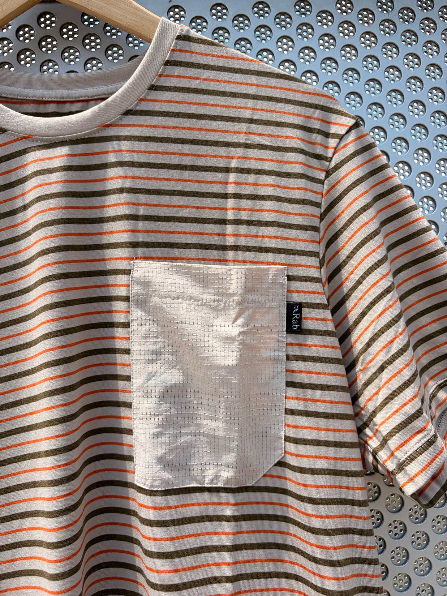 Rab ラブ / Rivelin Stripe Pocket Tee リベリン ストライプ ポケット ティー
