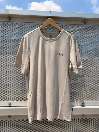 Rab ラブ / Crimp Logo Tee クリンプ ロゴ ティー