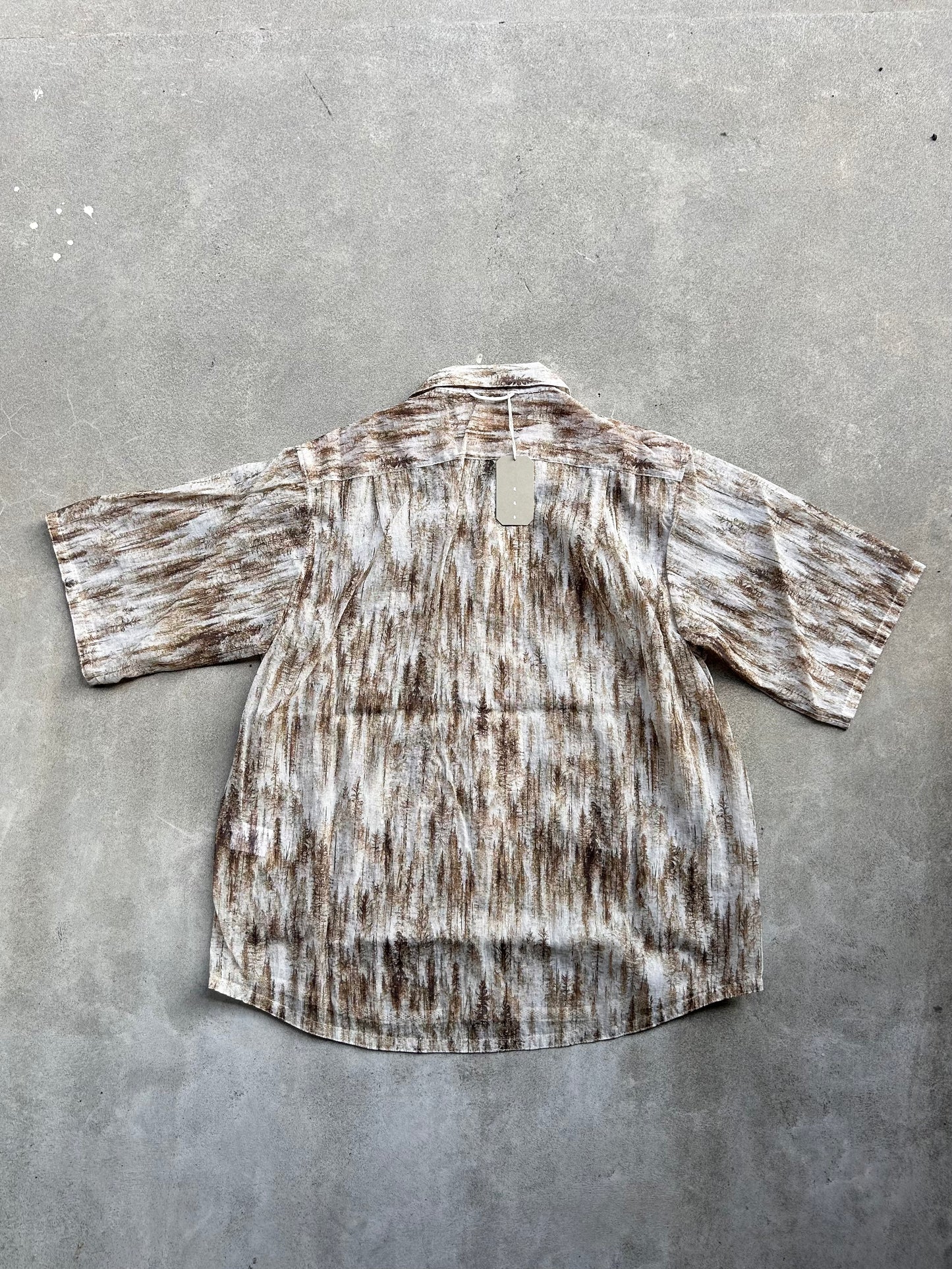 迷迭香 マンネンロウ / NYLON MESH HALF SLEEVE SHIRT ナイロン メッシュ ハーフ シャツ