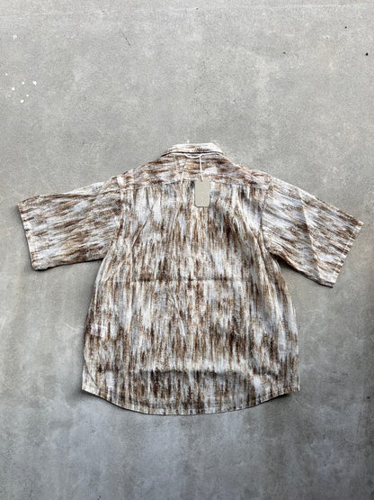 迷迭香 マンネンロウ / NYLON MESH HALF SLEEVE SHIRT ナイロン メッシュ ハーフ シャツ