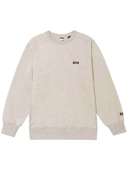 NANGA ナンガ / ECO HYBRID MINI BOX LOGO EMBROIDERY SWEATSHIRT(UNISEX) エコハイブリッド ミニボックスロゴ エンブロイダリー スウェットシャツ(ユニセックス)