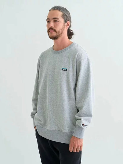 NANGA ナンガ / ECO HYBRID MINI BOX LOGO EMBROIDERY SWEATSHIRT(UNISEX) エコハイブリッド ミニボックスロゴ エンブロイダリー スウェットシャツ(ユニセックス)