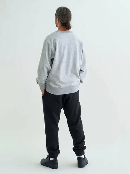 NANGA ナンガ / ECO HYBRID MINI BOX LOGO EMBROIDERY SWEATSHIRT(UNISEX) エコハイブリッド ミニボックスロゴ エンブロイダリー スウェットシャツ(ユニセックス)