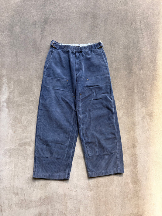 EEZZEE イージー / Double knee pants fadeway coed (Navy) ダブルニーパンツ フェイドウェイ コーデュロイ (ネイビー)