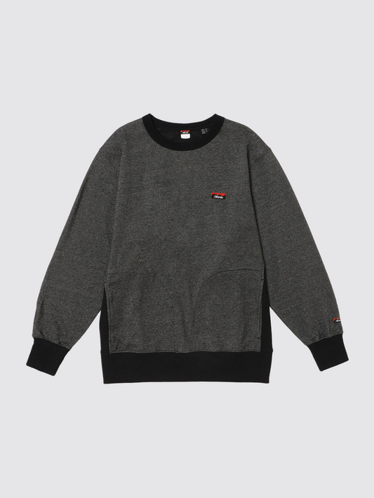 NANGA ナンガ / ECO HYBRID MINI BOX LOGO EMBROIDERY SWEATSHIRT(UNISEX) エコハイブリッド ミニボックスロゴ エンブロイダリー スウェットシャツ(ユニセックス)